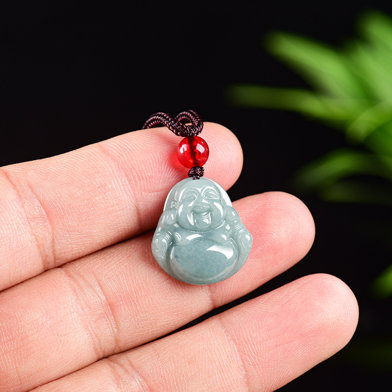 Jewelry & Watches Vitopoulos - Collar con colgante de Buda Guanyin