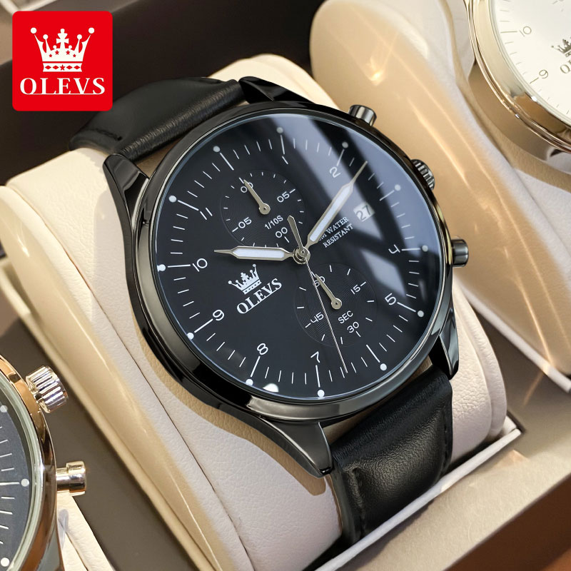 Leather Bracelet - Reloj de Pulsera OLEVS 2880 Casual
