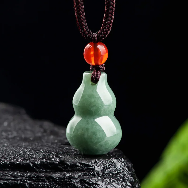 Luxury Gifts Jewelry & Watches Namfleg Mostar - Colgante de calabaza de Jade Birmano
