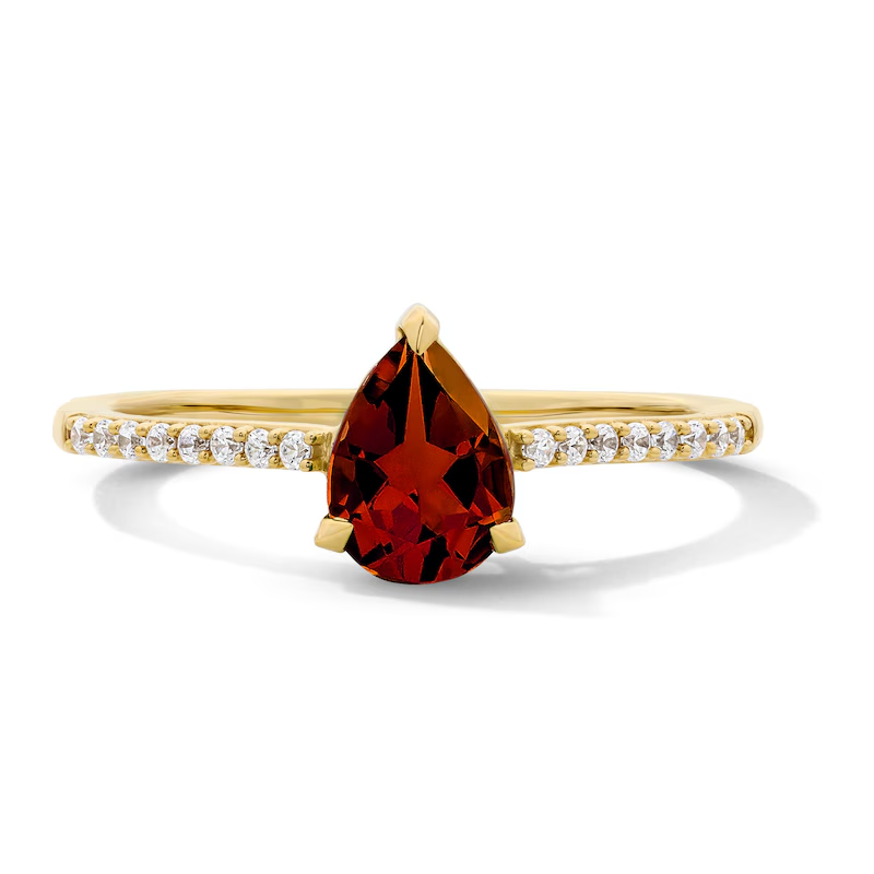 Birthstone Ring Set - Anillo de Piedra Natalicia Personalizado con