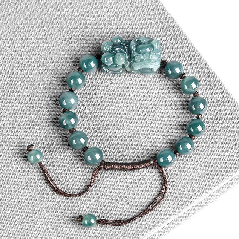 Luxury Gifts Jewelry & Watches Namfleg Mostar - Pulsera de jadeíta birmana para hombre