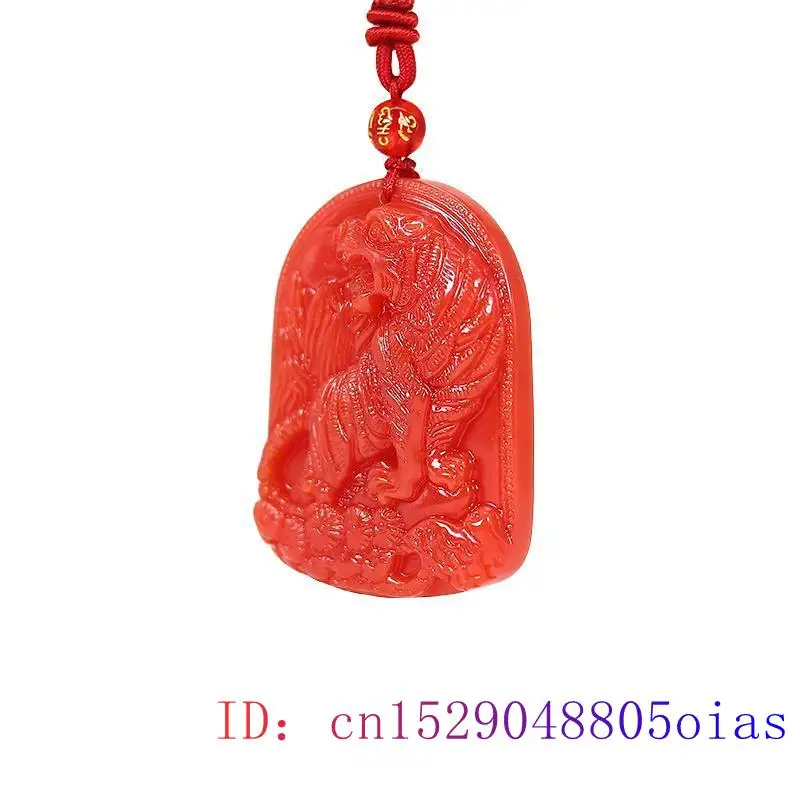 Colgante de tigre de Jade rojo - Luxury Gifts Jewelry & Watches Namfleg Mostar reseña y precio