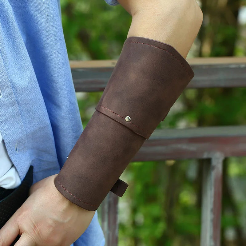 Guantes de armadura Medieval,  - Leather Bracelet reseña y precio