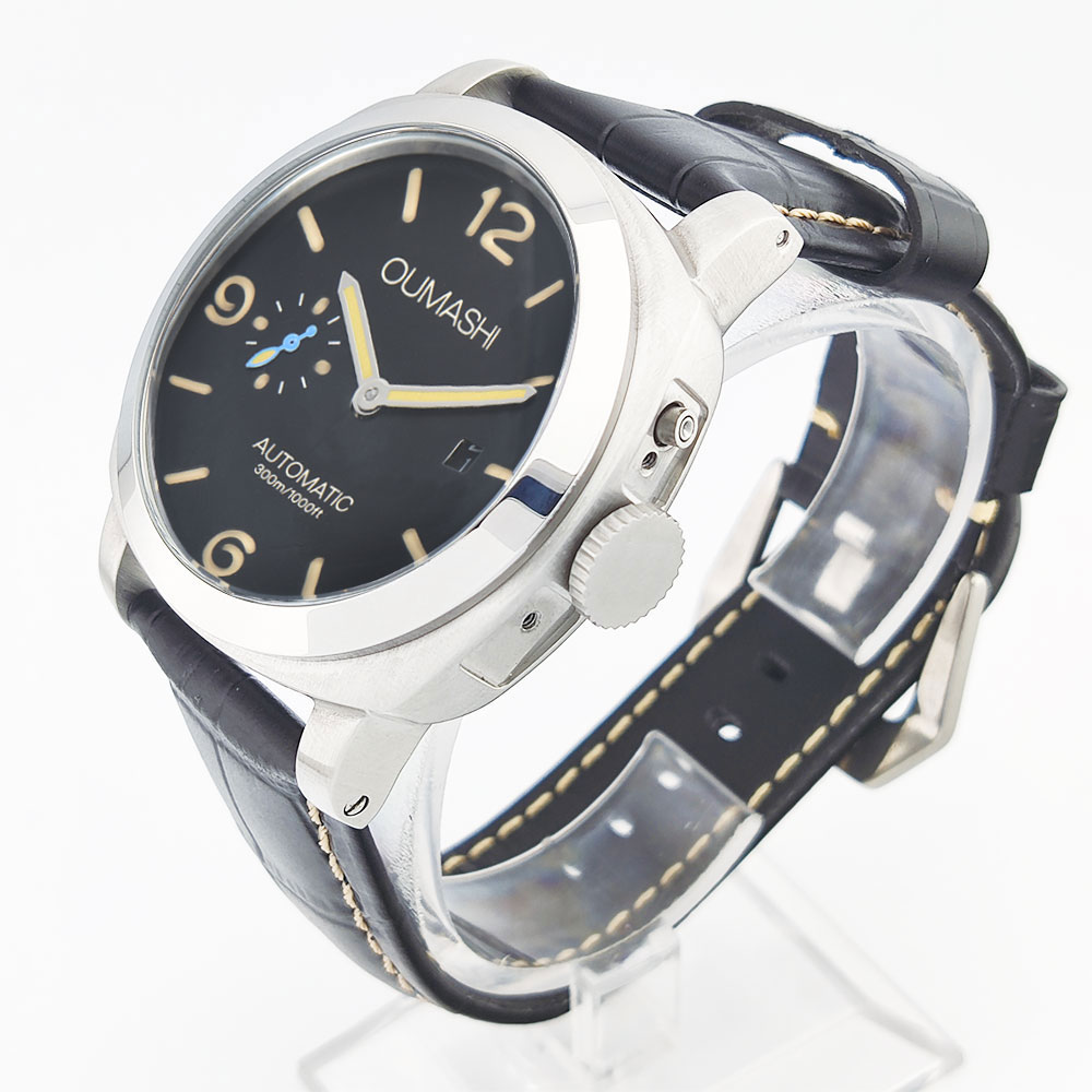 Reloj de Hombre de 44 mm con M - Leather Bracelet reseña y precio