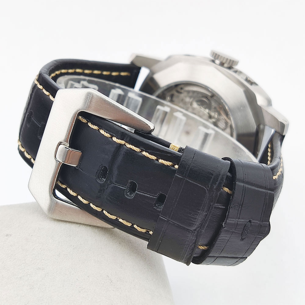Reloj de Hombre de 44 mm con M - Leather Bracelet reseña y precio