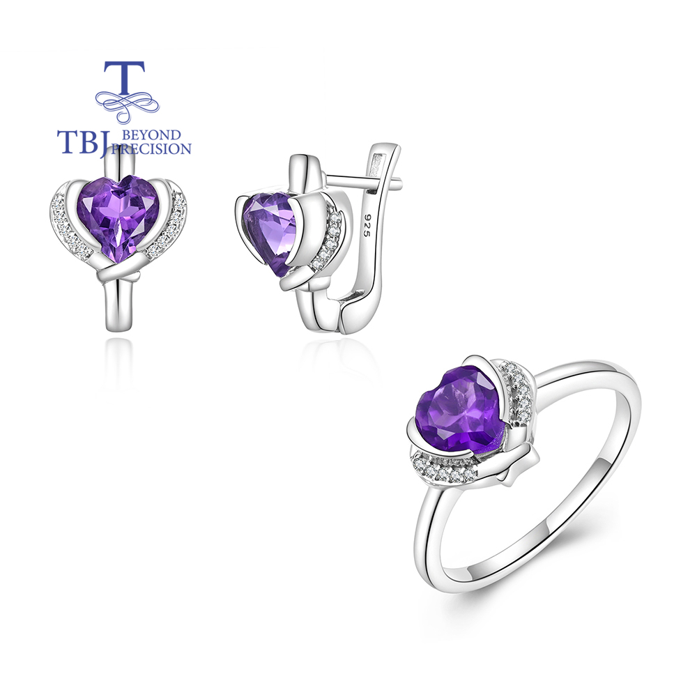 Conjunto de anillo y pendiente - Birthstone Ring Set reseña y precio
