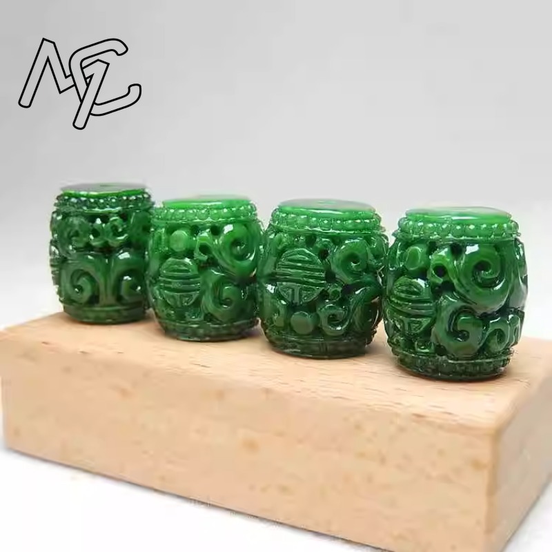 5 cuentas talladas de Jade VER - Charm Bracelet Beads reseña y precio