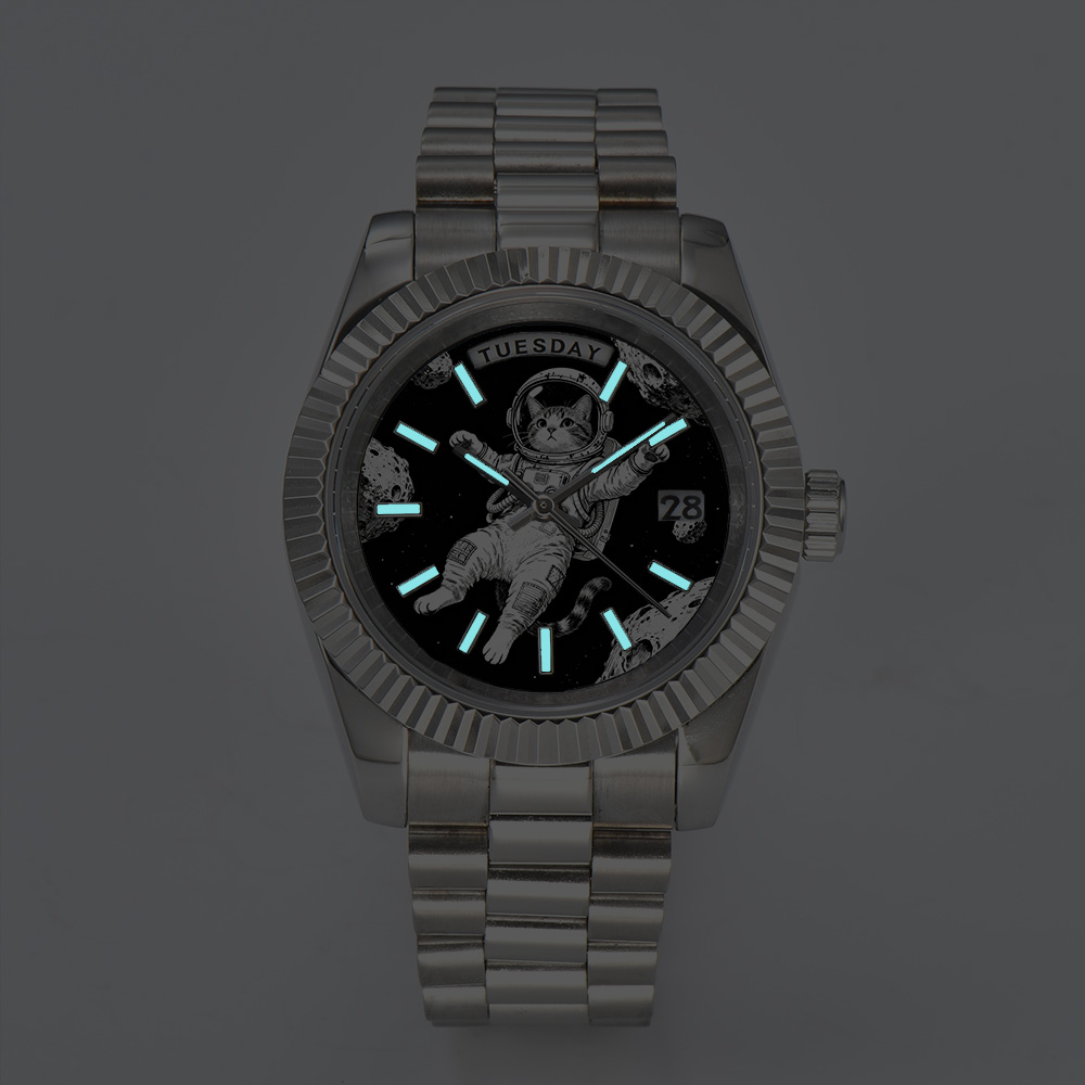 Reloj creativo para hombre 40m - Leather Bracelet reseña y precio