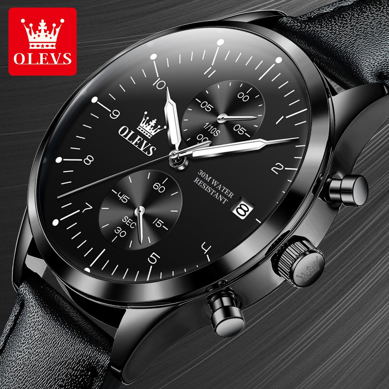 Reloj de Pulsera OLEVS 2880 Ca - Leather Bracelet reseña y precio