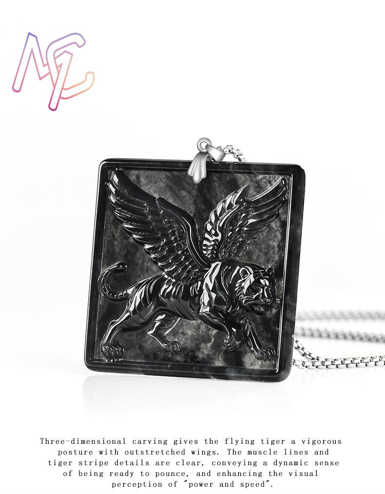 Colgante de Tigre de Jadeíta d - Luxury Gifts Jewelry & Watches Namfleg Mostar reseña y precio