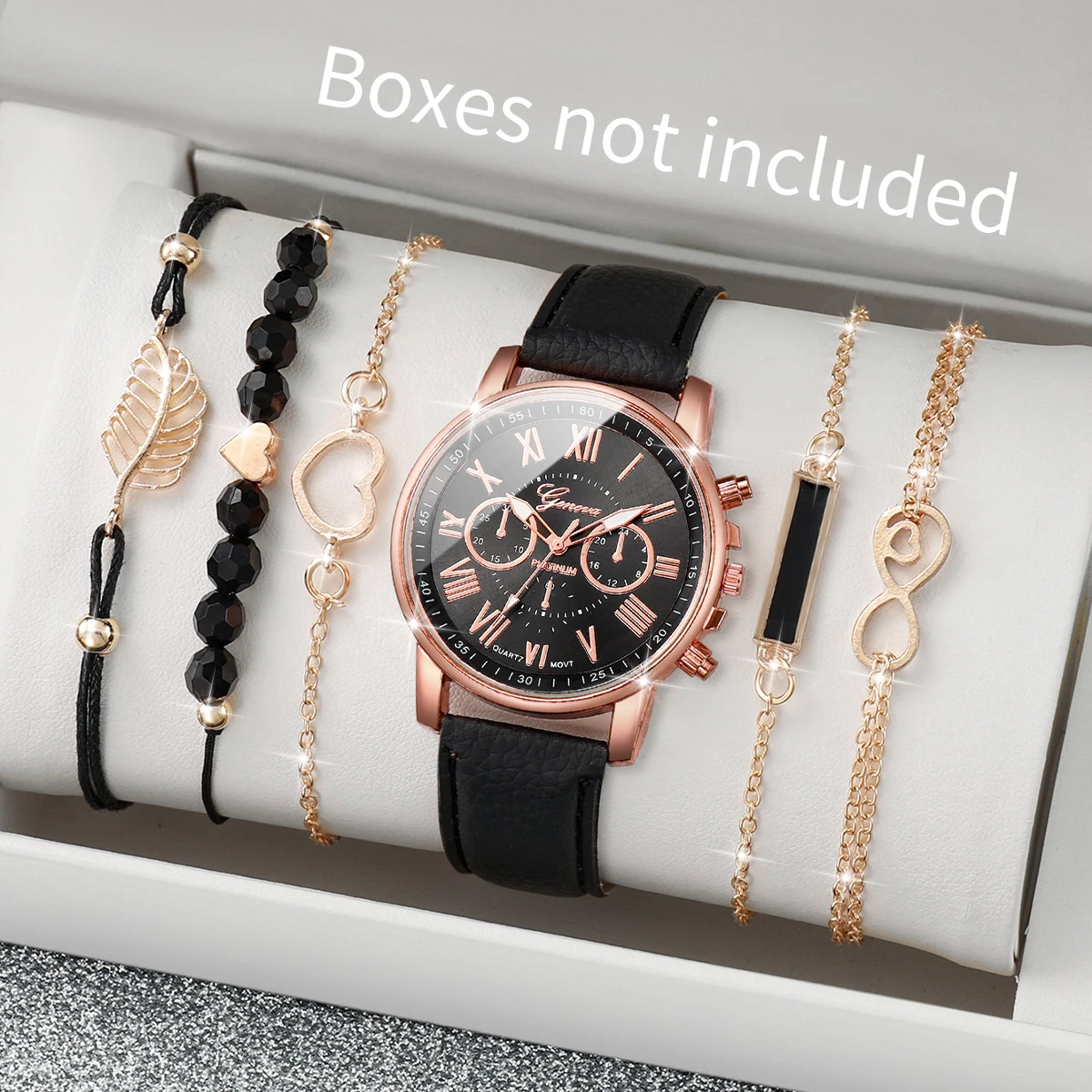 Caja Sorpresa con Reloj de Muj - Leather Bracelet reseña y precio