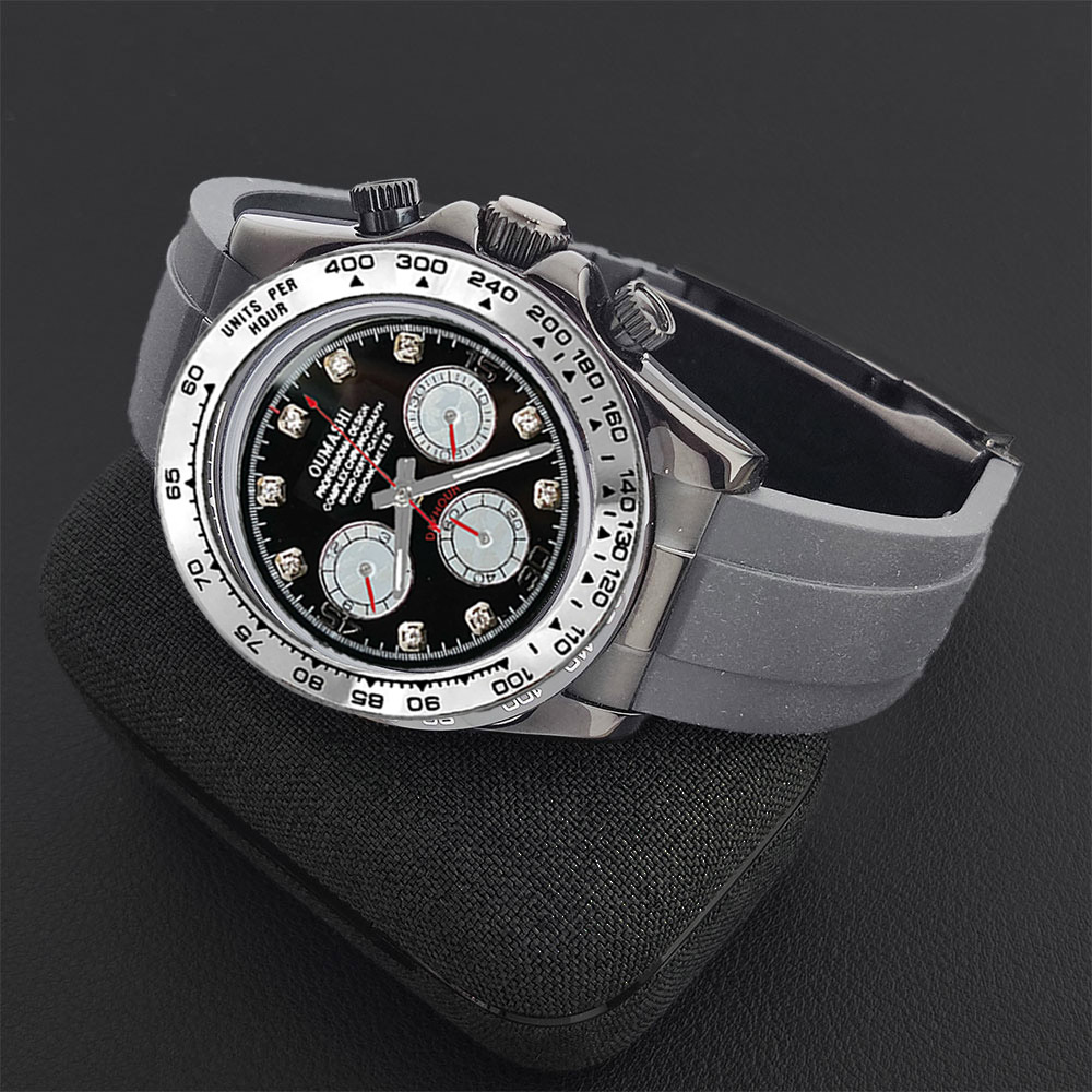 RELOJ VK63 de lujo, cronógrafo - Leather Bracelet reseña y precio