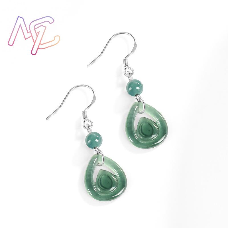 Pendientes de Jadeíta Birmana  - Luxury Gifts Jewelry & Watches Namfleg Mostar reseña y precio