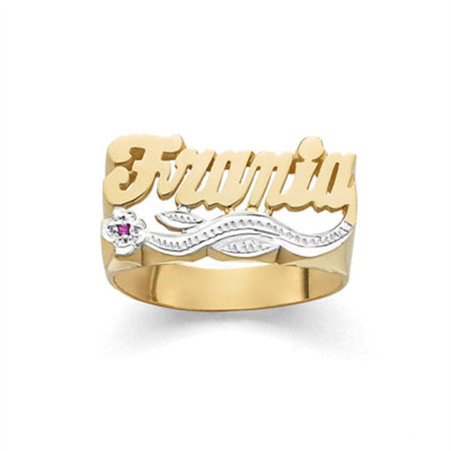 Anillo de nombre personalizado - Birthstone Ring Set reseña y precio