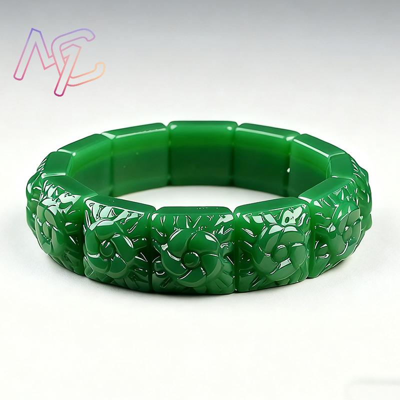 Pulsera de flor de Jade Real,  - Luxury Gifts Jewelry & Watches Namfleg Mostar reseña y precio
