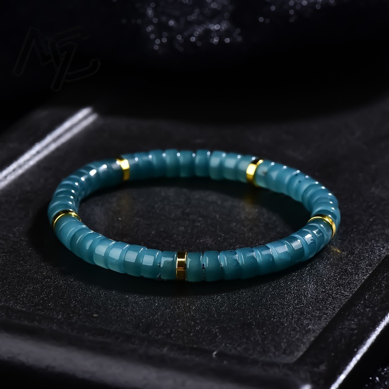 Pulsera de cuentas de jadeíta  - Luxury Gifts Jewelry & Watches Namfleg Mostar reseña y precio