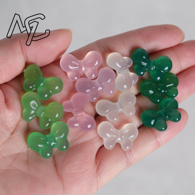 2 Piezas de Calcedonia Natural - Charm Bracelet Beads reseña y precio