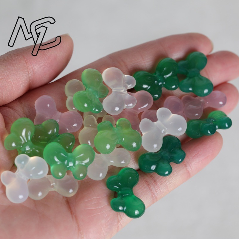 2 Piezas de Calcedonia Natural - Charm Bracelet Beads reseña y precio
