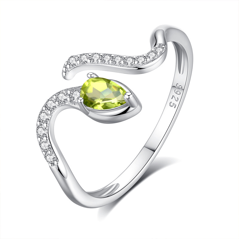 Anillo de Plata de Ley 925 con - Birthstone Ring Set reseña y precio