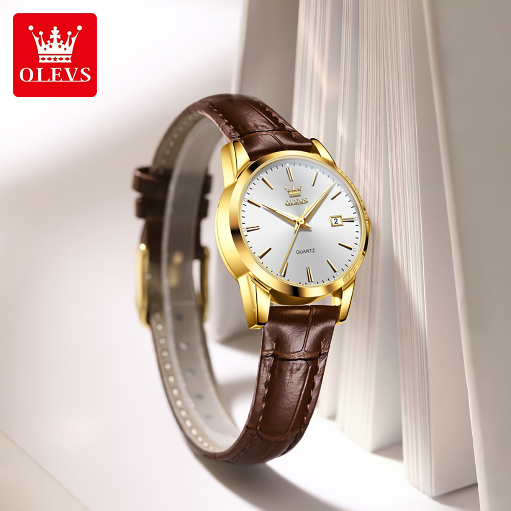 Reloj OLEVS 6898 para Mujer, R - Leather Bracelet reseña y precio