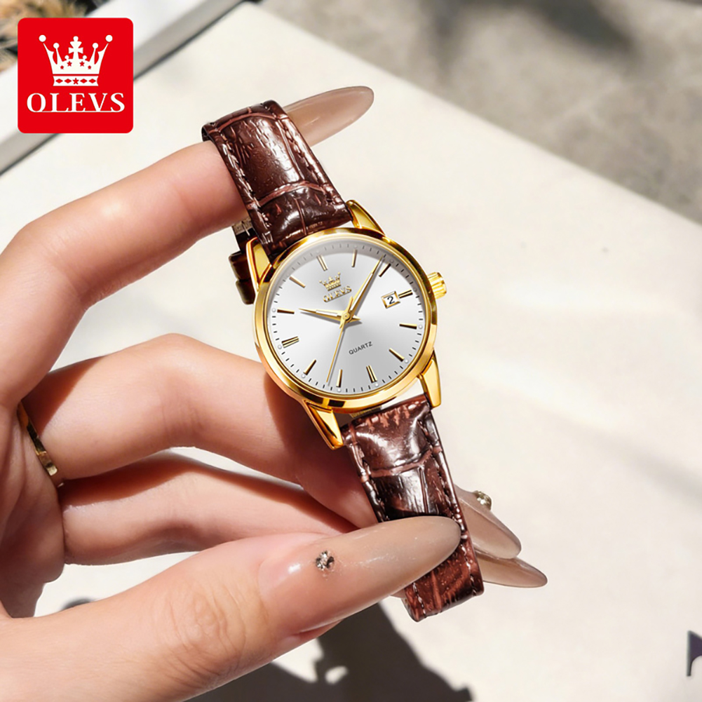 Reloj OLEVS 6898 para Mujer, R - Leather Bracelet reseña y precio